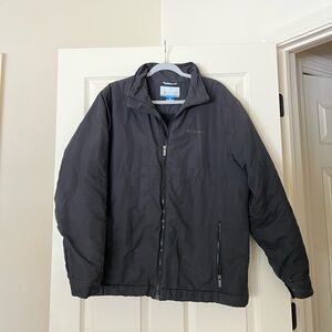 Columbia Men's Charcoal Puffer Jacket